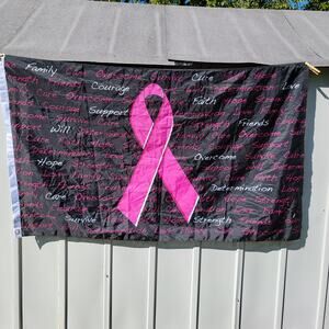 Breast Cancer Awareness Flag 36" X 60"